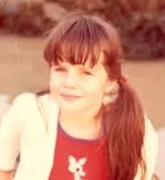 Clare as a child