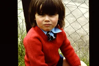 Phil as a child