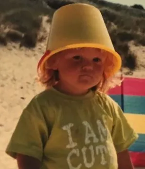 Jess as a child